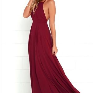 Lulus mythical kind of love maxi dress